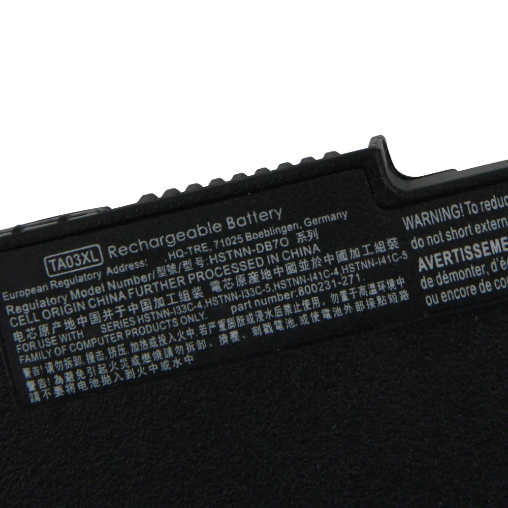 

Replacement Battery TA03XL HSTNN-DB7O For HP Elitebook 840 850 755 745 848 G3 G4 ZBook 15u MT42 MT43