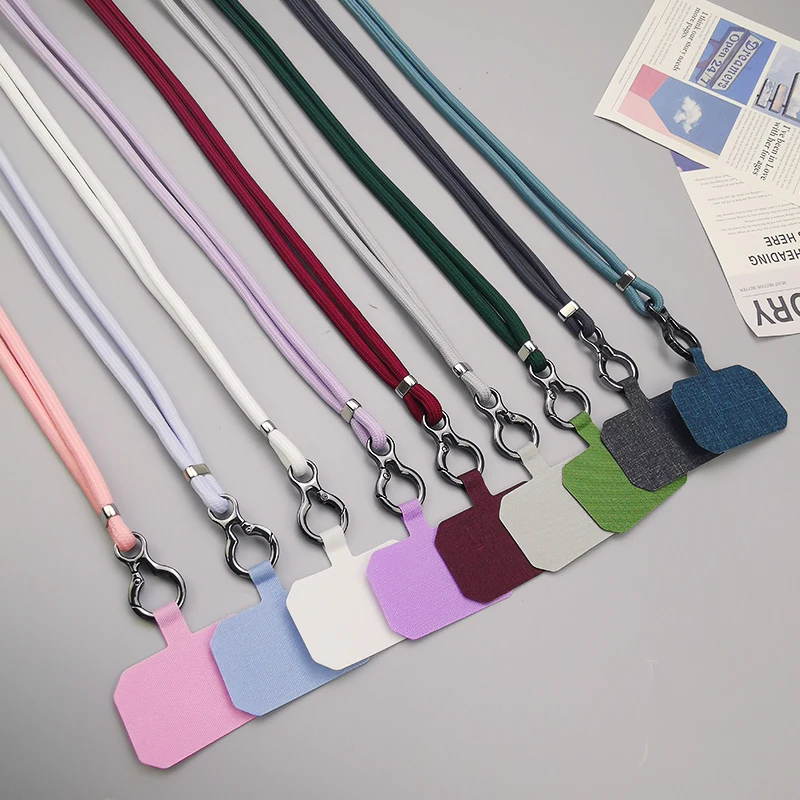 Lange Crossbody Einfache Zurück Hängen Hals Verstellbare Schulter und Zurück Einstellbar Anhänger Anti-drop Anhänger Handy Lanyard