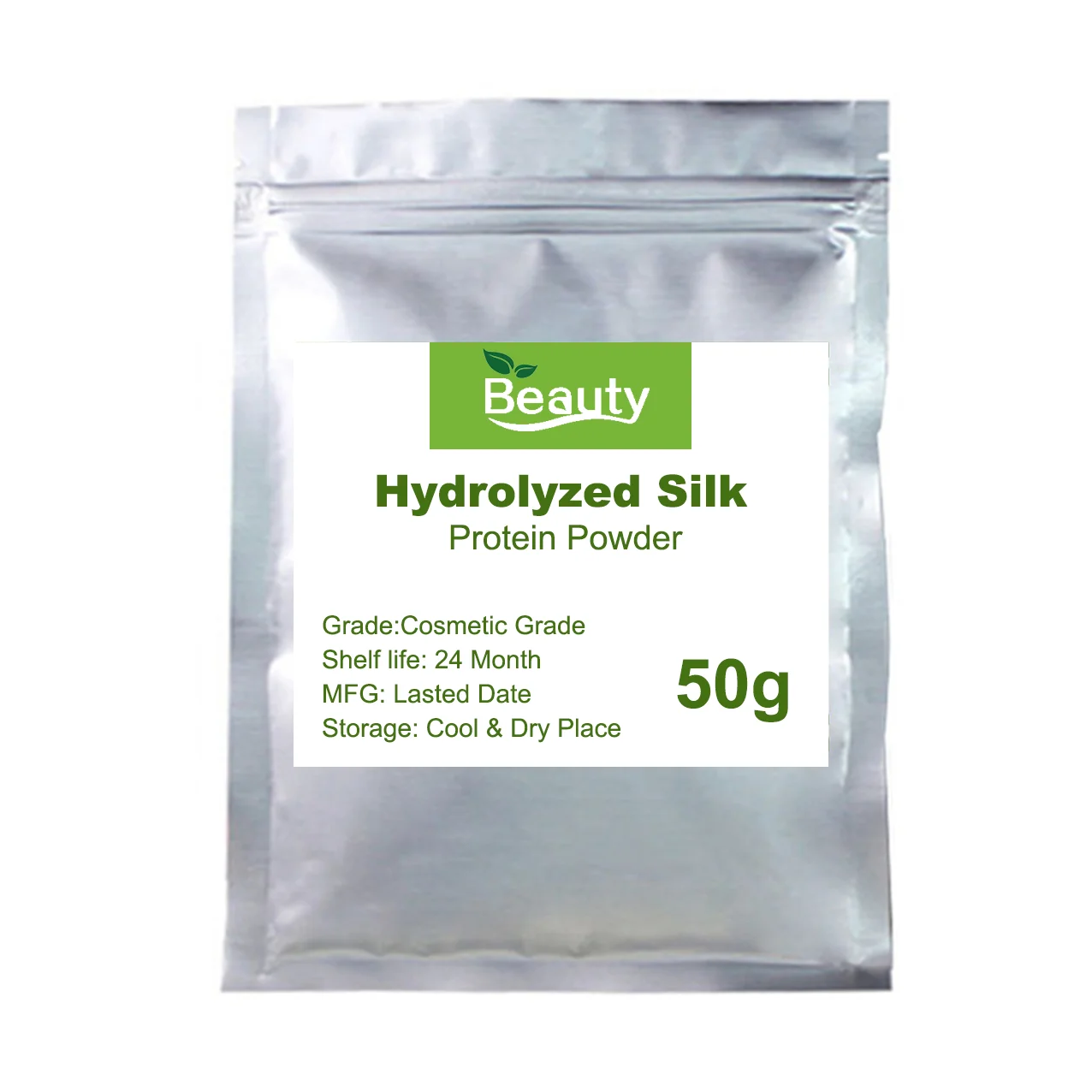 

Hot supply of high-quality hydrolyzed silk protein powder cosmetic raw materials