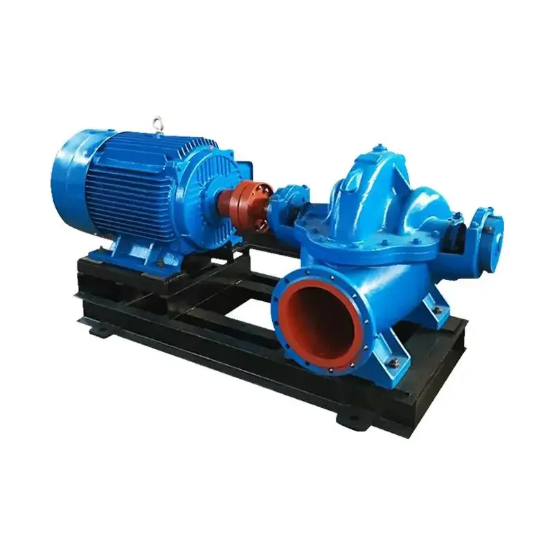 Chinese factory centrifugal pump 100hp single stage double suction  