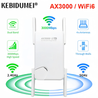 AX3000 Wifi 6 Repeater Gigabit Wireless Extender Dual Band 2.4&5Ghz  4 Antenna Wi-fi Router Long Range Wlan Signal Amplifer Home