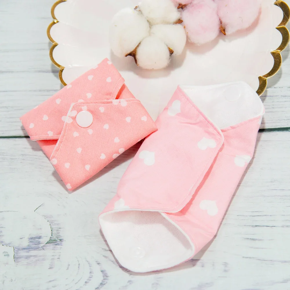 1pc Reusable Menstrual Pads Washable Sanitary Pads Period Cotton Pads Soft Women Panty Liner Cloth Napkin Feminine Hygiene 180mm