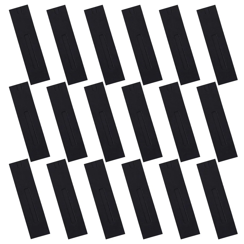 50Pcs Eco Friendly Paper Pen Holders with Front Window for Easy Viewing Perfect for Fountain Pens Ballpoints Pencil Organizer