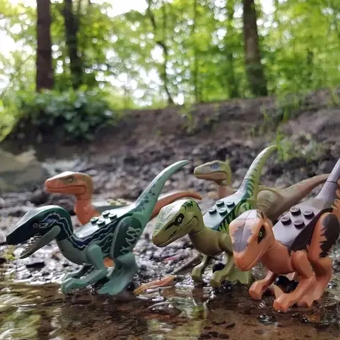 Jurassic Dinosaurs World Velociraptor Triceratops Indominus T-Rex Modell Byggstenar Montera Pedagogiska Leksaker För Barn Gåvor 10 best sales bröllopsgodisar - №6