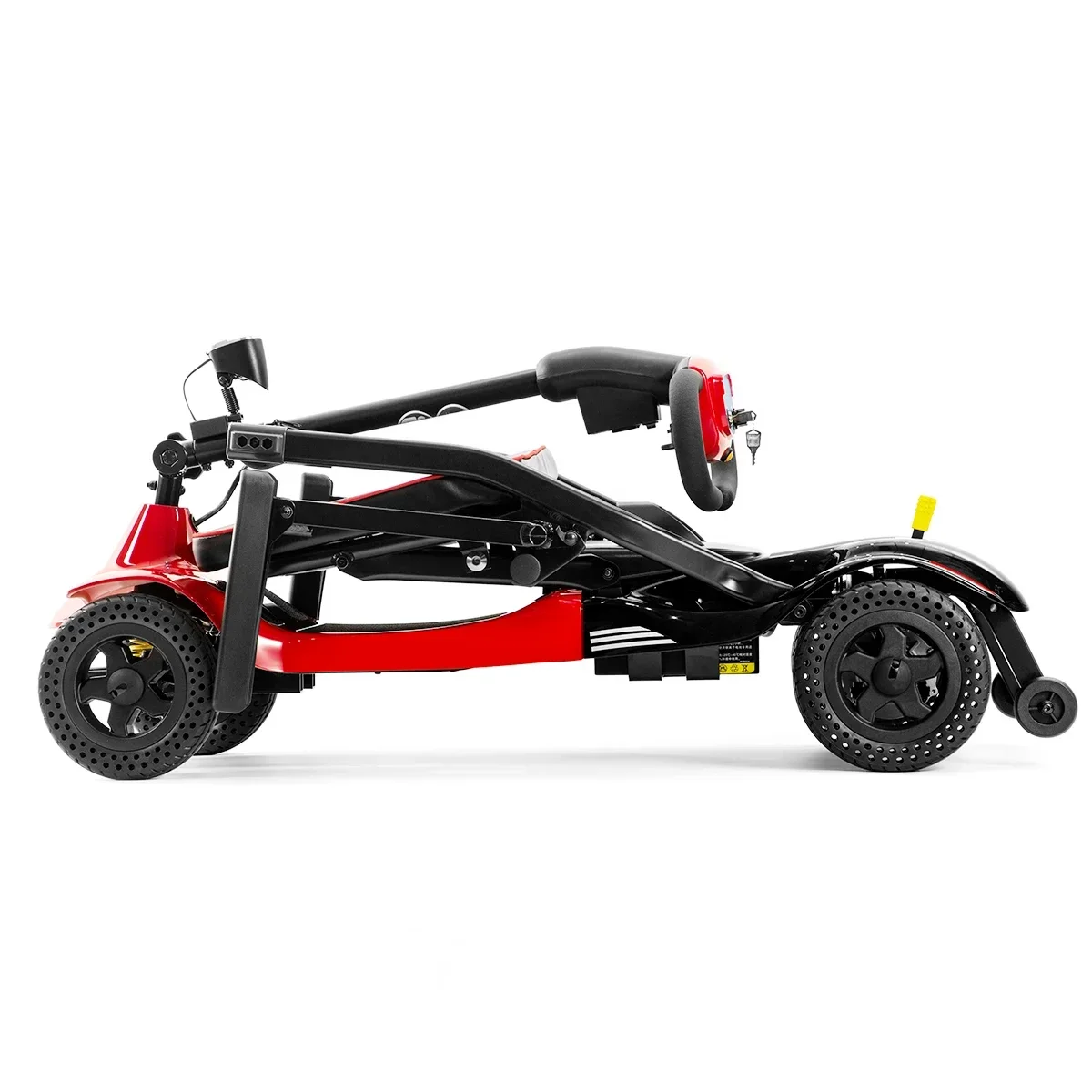 Lightweight Por Folding 4 Wheels  Mobility Scooter With Seat For Elderly Handicapped Adult Travel Shopping