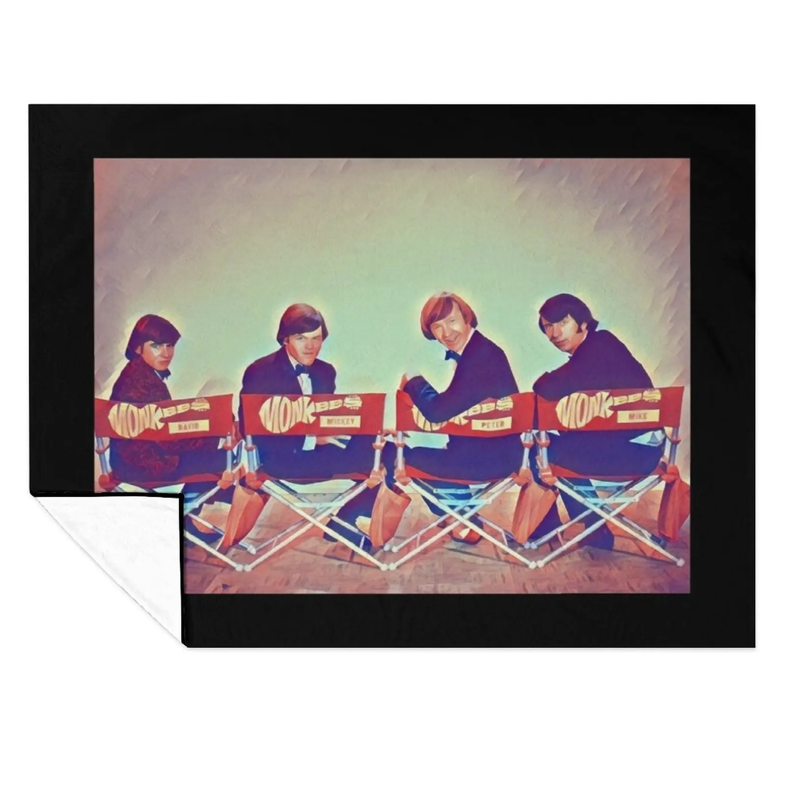 

Classic - The Monkees Throw Blanket Luxury Bed linens Blankets Sofas Of Decoration Blankets