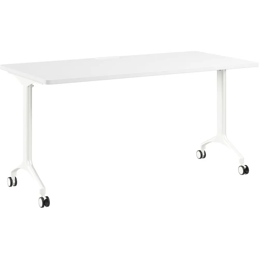 60-inch Rectangle Modular Office Conference Table, Synergy Collection, White