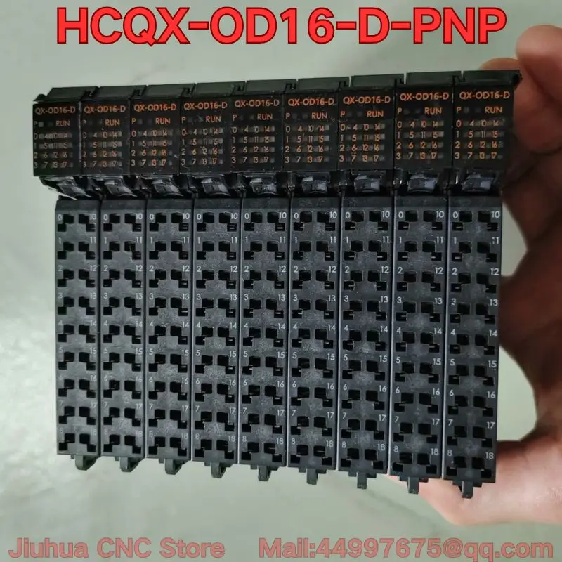 

Second-hand HCQX-OD16-D-PNP plc module functional test is normal