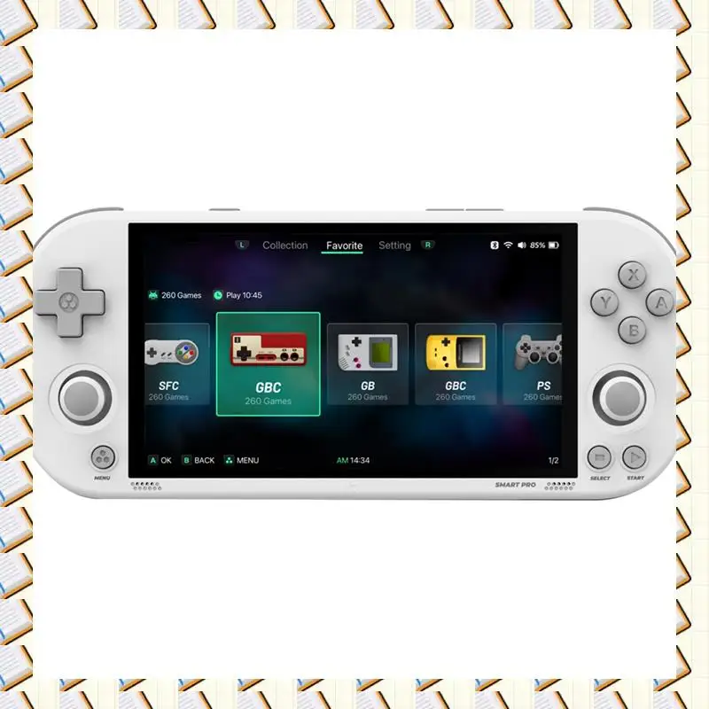 

A14M для игровой консоли Trimui Smart Pro, 256 ГБ, 13000 игр, Linux, ретро игровая консоль, поддерживает несколько эмуляторов B