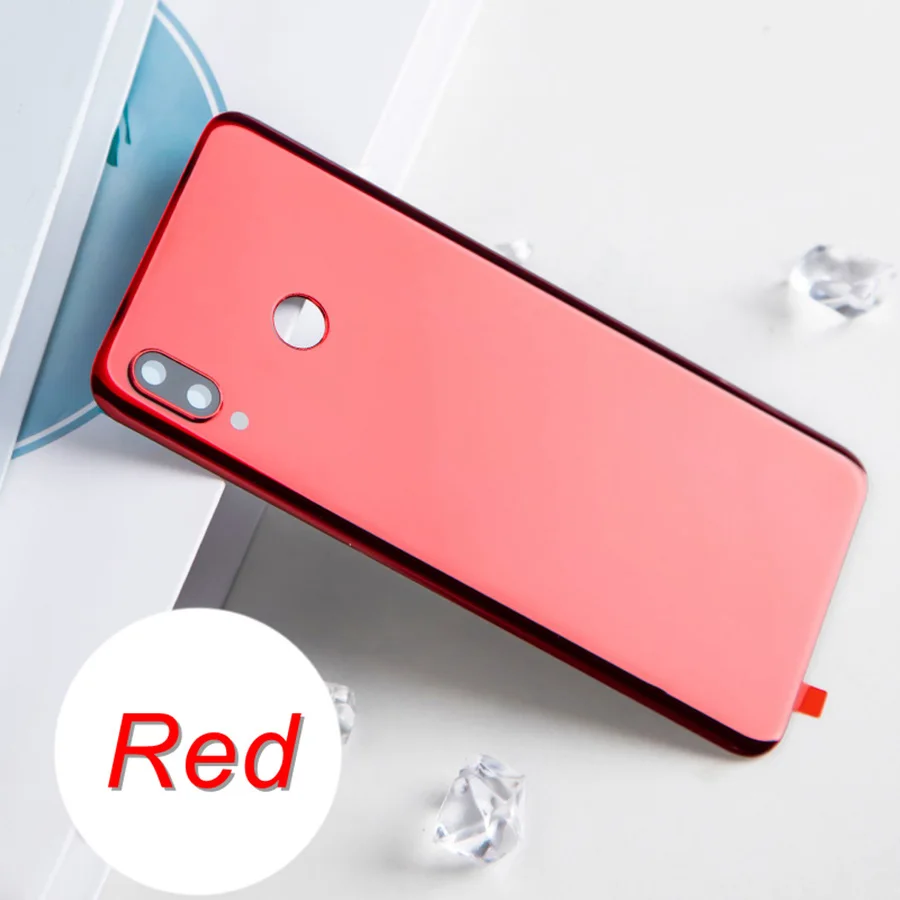 Şeffaf Huawei Nova 3 Arka Kapağı Cam Panel