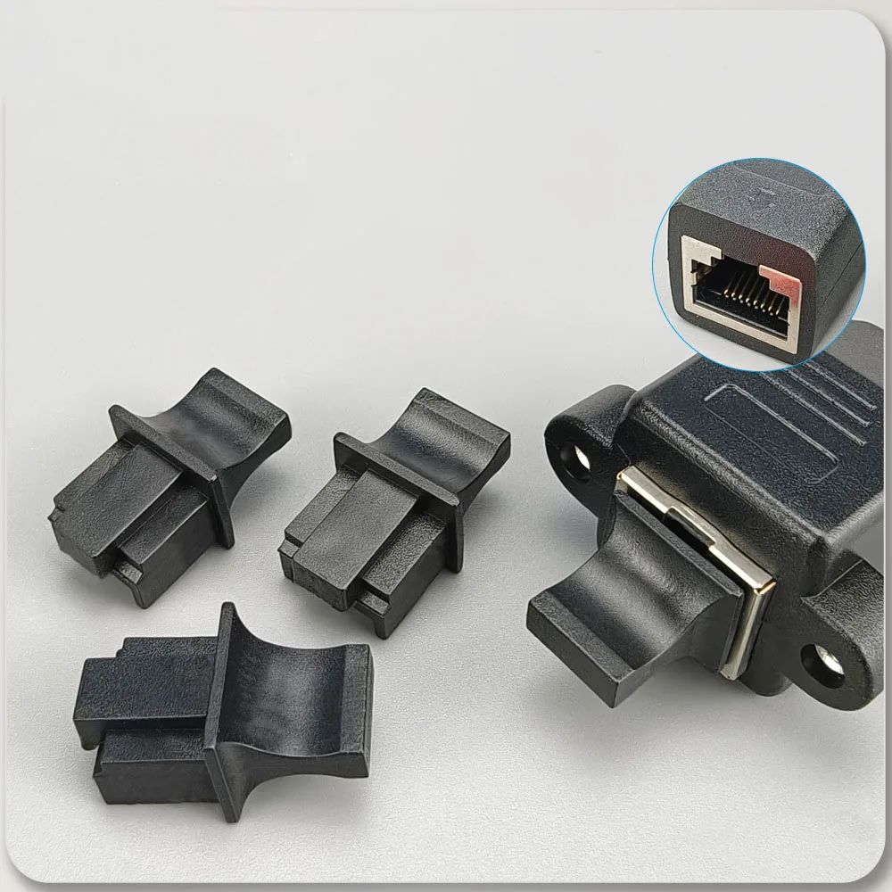 10PCS Silicone Dustplugs RJ45 Dust Cover Cap Ethernet Port Plugs for Router Network Swticher Computer Protective Caps