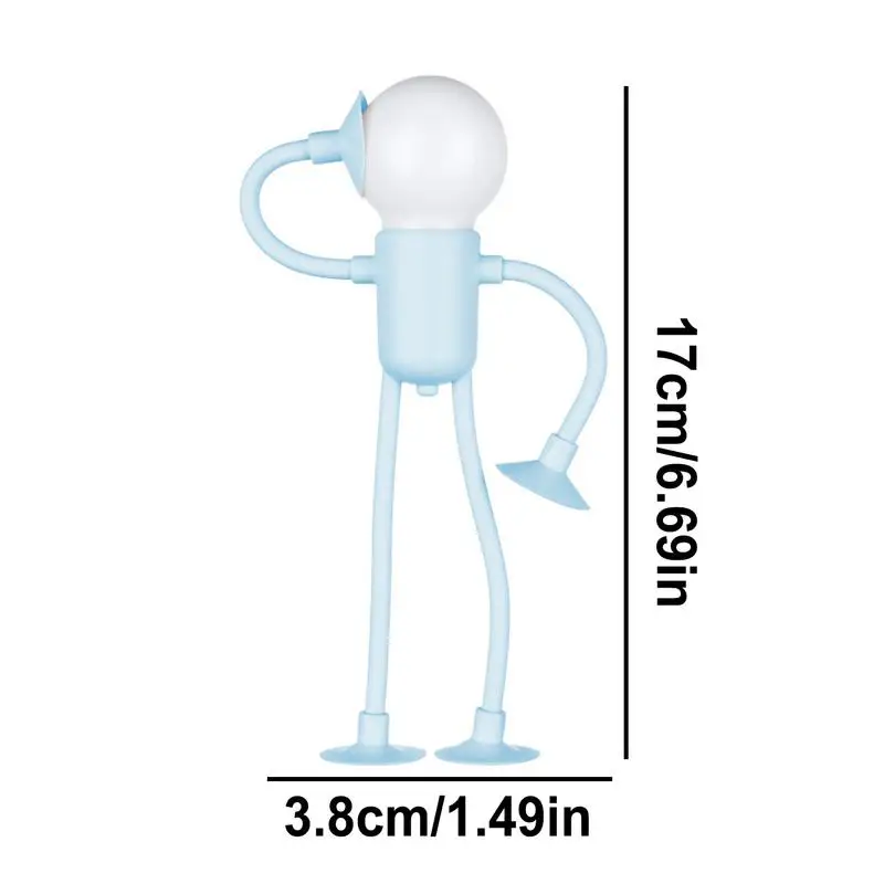 Настольные лампы, прикроватная лампа, поворотный ночник, мультяшный детский ночник с присоской для кабинета, спальни, столешницы
