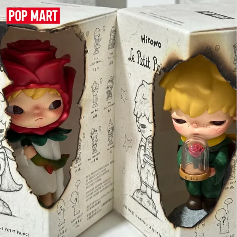 POP MART Hirono Der Kleine Prinz Serie Blind Box Überraschungstüte Mystery Box Spielzeug Puppe Niedliche Anime-Figur Desktop-Ornamente Geschenk