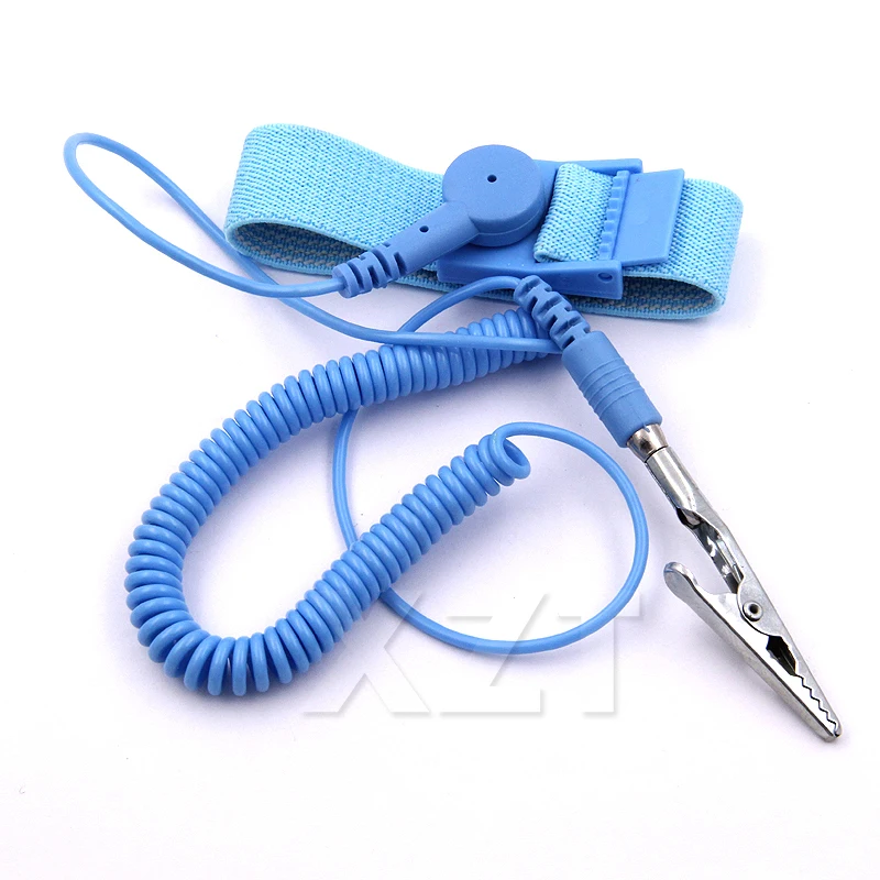 High Quality ESD Wrist Strap alligator clip Anti Static Discharge Band Grounding Prevent Static Shock