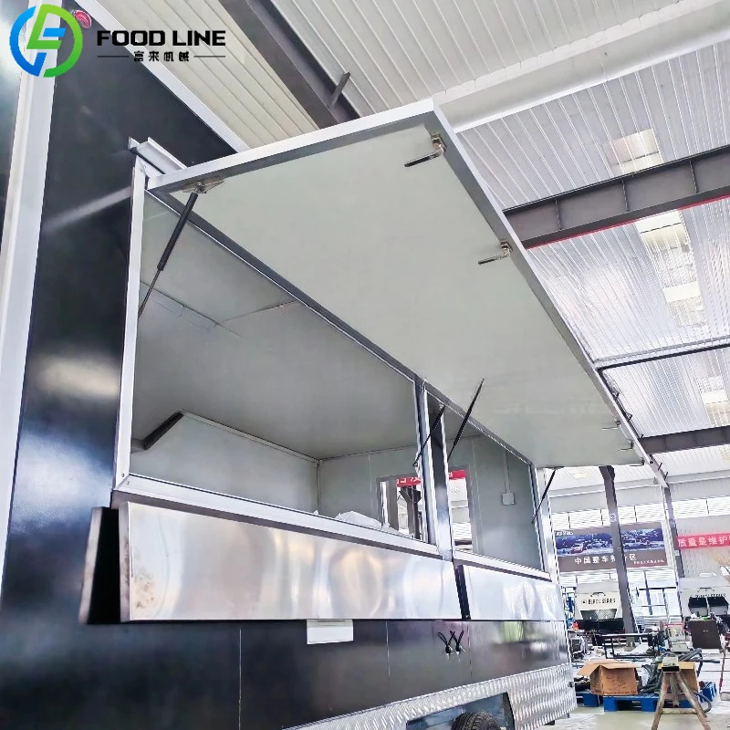 Customized Stainless Steel Empanadas Food Trailer for Restaurant Snack Food Factory Bakery for Soybean Water Based Products