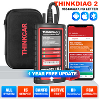 THINKCAR Thinkdiag 2 EDIAG PLUS ALL SYSTEM OBD2 Scanner Support CAN FD Fit For GM Car Brands Full Software 16 Reset Function