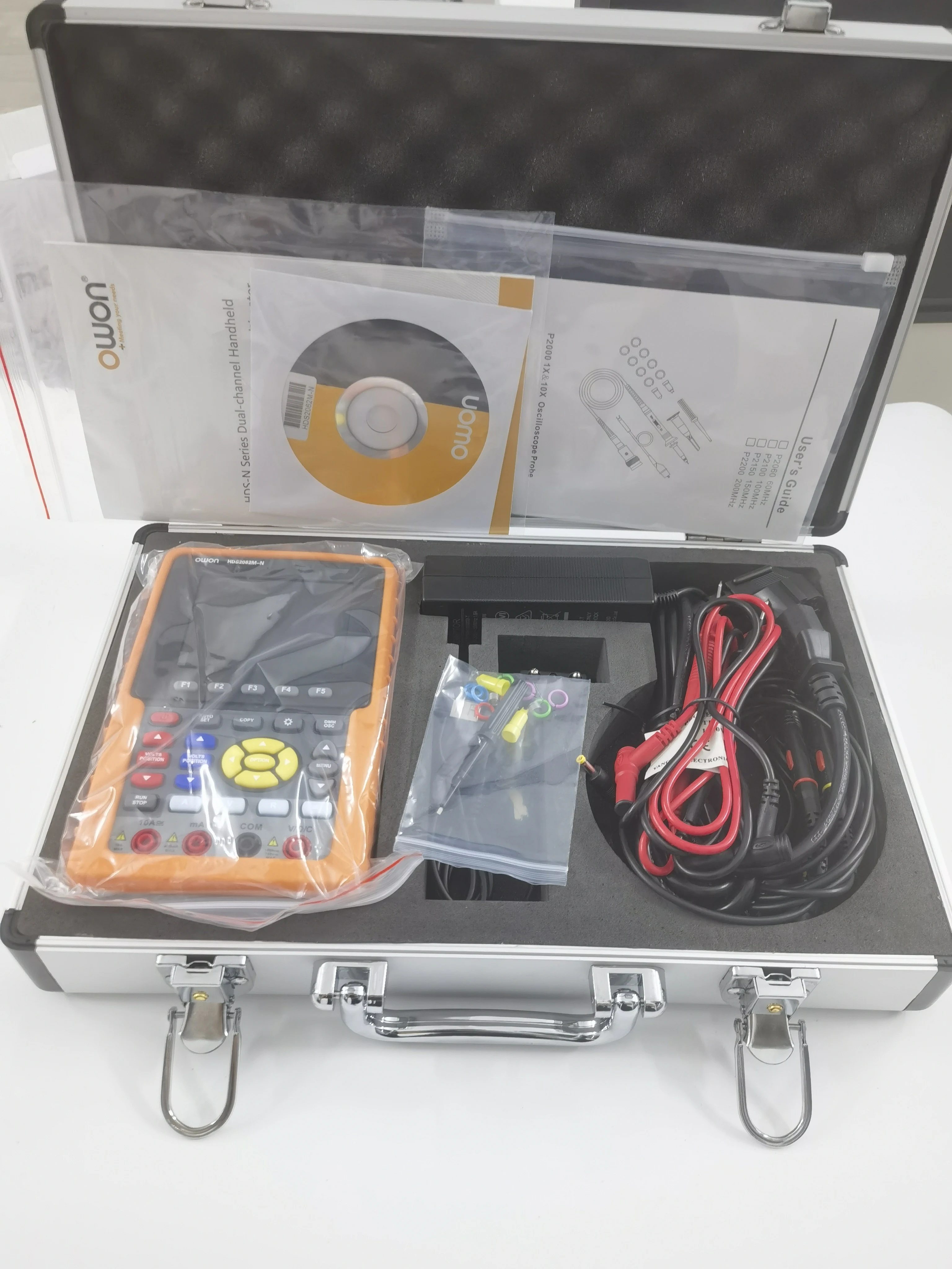 Owon Dual Channels 20Mhz/100Mhz/200Mhz Digital Oscilloscope 2-Channel 20/60/100/200MHz DSO+Multimeter Oscilloscope
