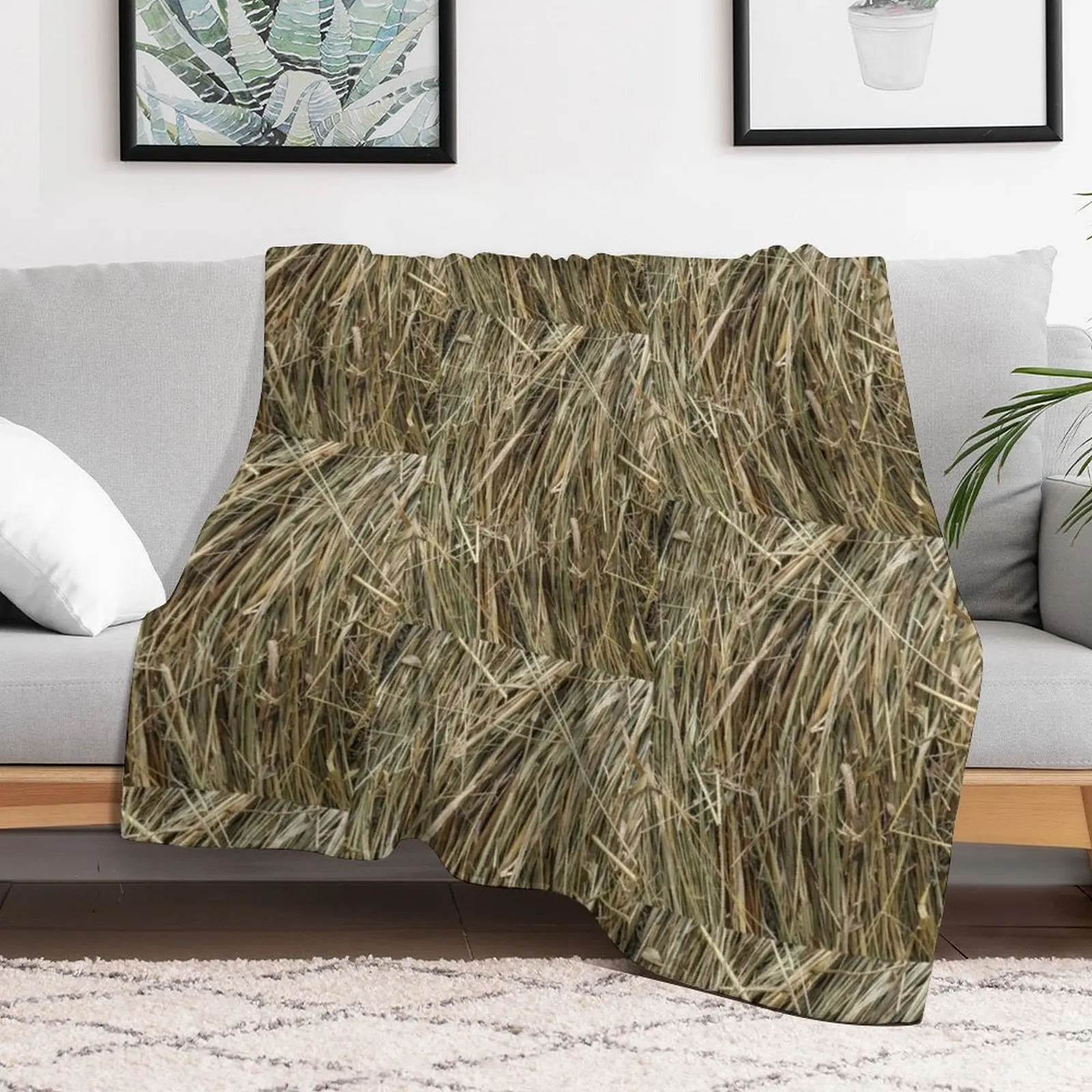 Cut the hay today Throw Blanket anime Bed linens For Decorative Sofa Beach Blankets