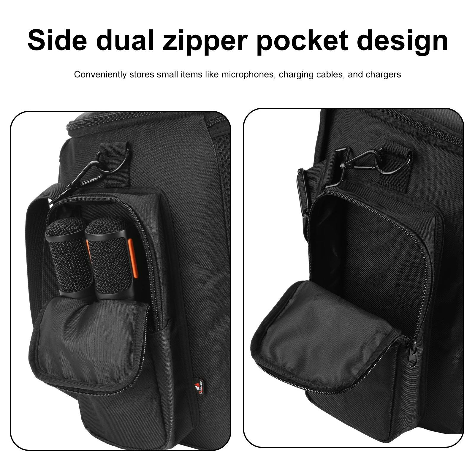 إيفا المتكلم حمل حقيبة التخزين ل JBL PartyBox Encore2 المتكلم غطاء غبار سعة كبيرة شبكة النسيج مكبرات الصوت حقيبة حمل #4