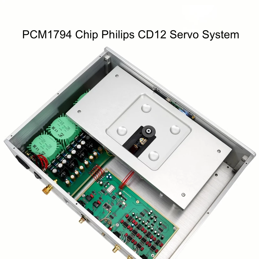 ​ ​ HiFi Audio CD12 Servosysteem Transportspeler CD-speler ​ ​   CDM12 lasermechanisme ​ ​   Dubbele PCM1794 DAC