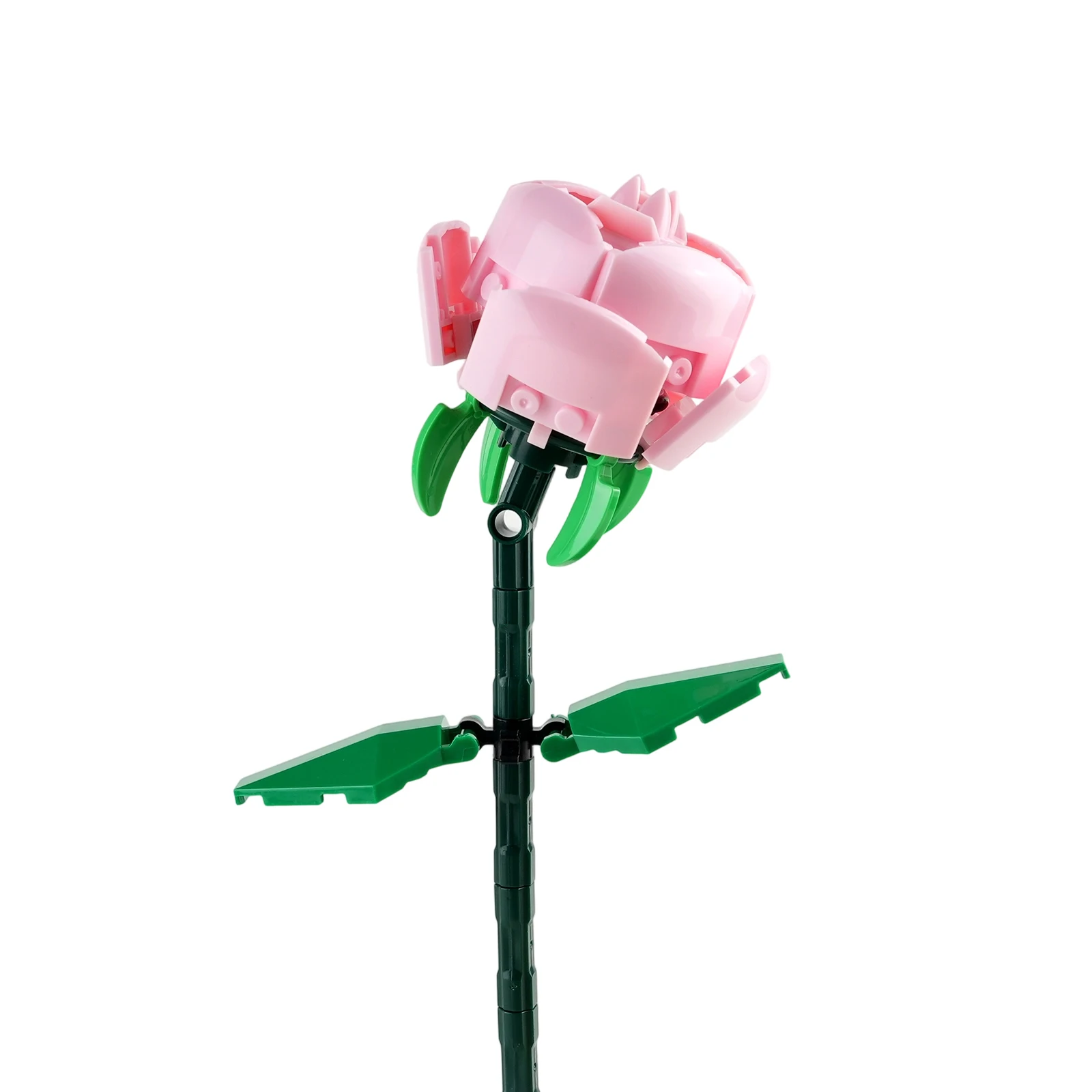 Mooie bouwstenen bloemen roos lavendel lelie simulatie bloem MOC bakstenen woondecoratie Valentijnsdag meisje geschenken 8735 9093