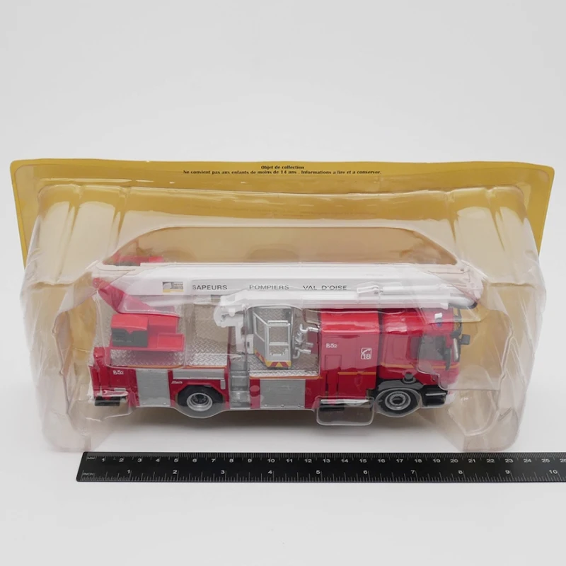 Ixo 1/43 escala p320 nuvem construção motor de incêndio diecast liga simulação modelo carro clássico coleção presente exibição