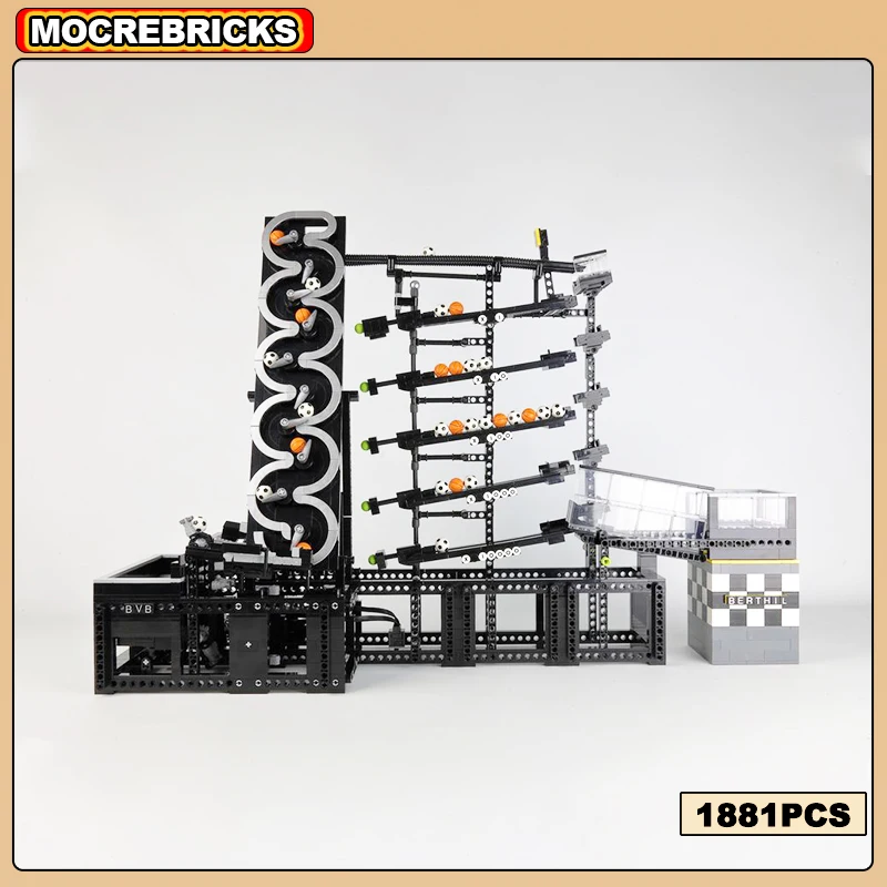 

MOC Building Block GBC Logithmic Ball Counter Technology Assembly Model Brick Puzzle Toys Children's Christmas Gifts