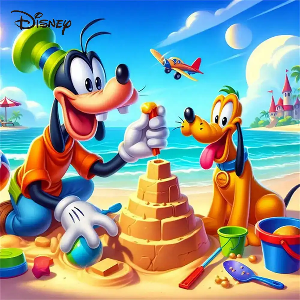 

Собака Диснея Алмазная мозаика животное мультфильм DIY полная квадратная круглая Алмазная вышивка ручная работа хобби