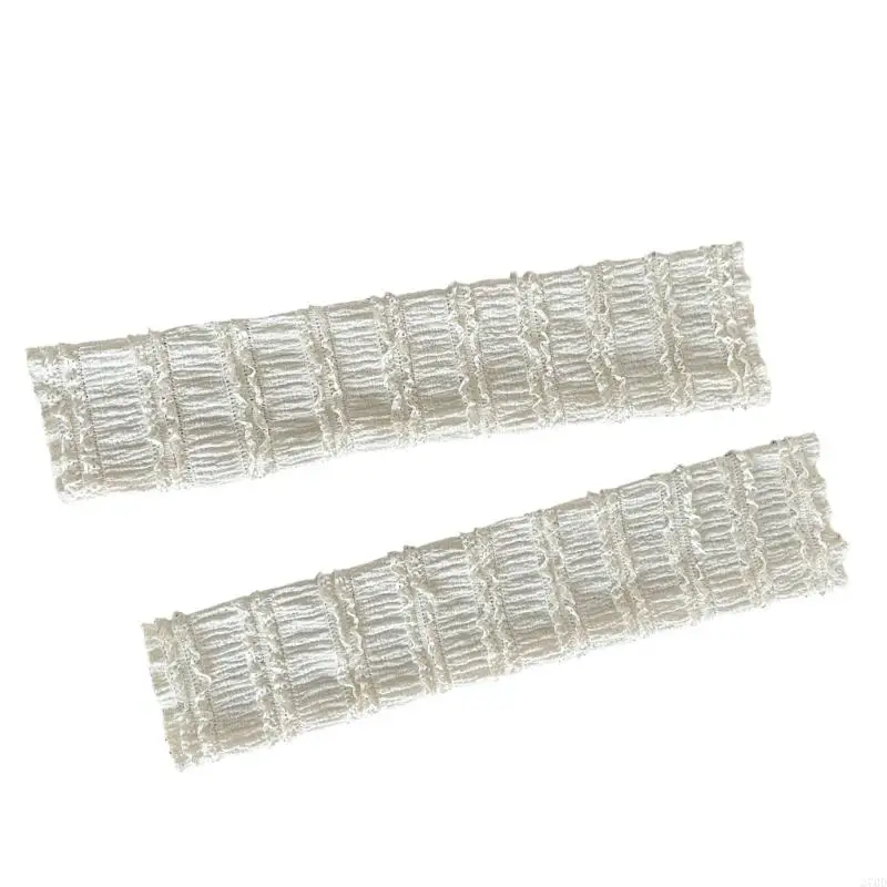 Gants longs sans doigts 270D, manches en maille froncée, chauffe-bras, gants sans doigts pour femmes, accessoires Costume