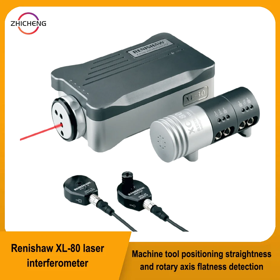 Laser interferometer XL-80 original Renishaw machine tool positioning straightness rotary axis flatness detection