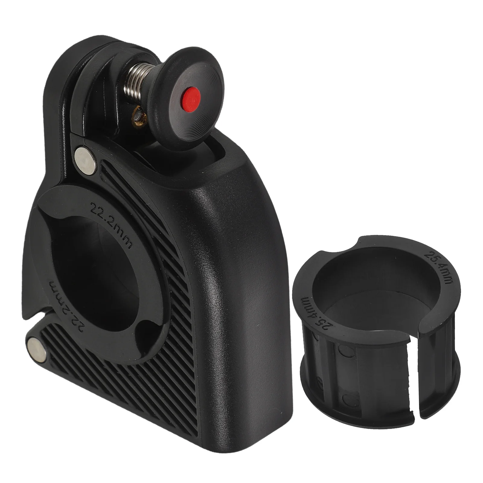 جرس دراجة غير مرئي من سبائك الألومنيوم خفيف الوزن للبالغين والأطفال، حلقة أمان عالية، مناسبة للطرق الجبلية