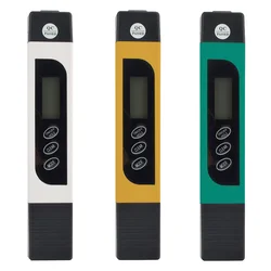 3 in 1 TDS/EC/TEMP Water Quality Tester 0-9990ppm Digital Conductivity Meter LCD PPM Tester for Drinking Water Aquariums Filter