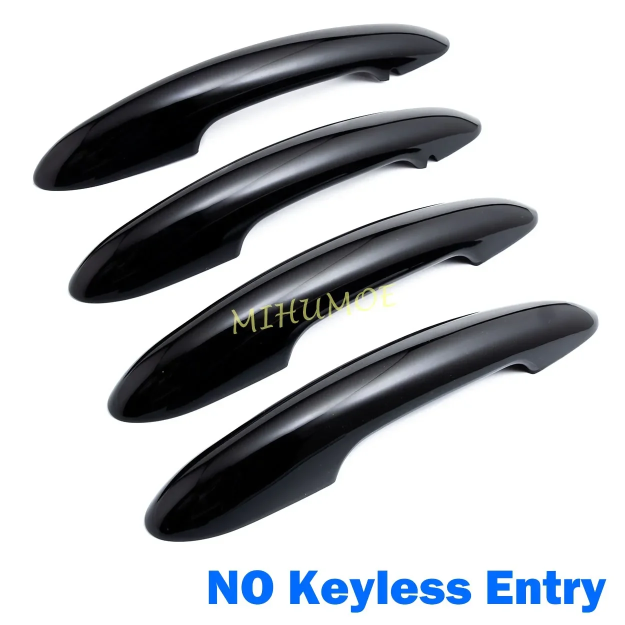 Exterior Door Handle Cover For Mini F55 Hatch Cooper One F60 Countryman 2020 2021 2022 2023 2024 Glossy Black Trims Car Stylish