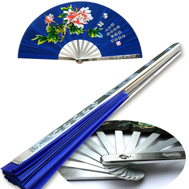 Tai Chi Fan  stainless steel alloy Tai Chi fan  Kung Fu fan Martial arts fan performance fan iron fan martial arts fan