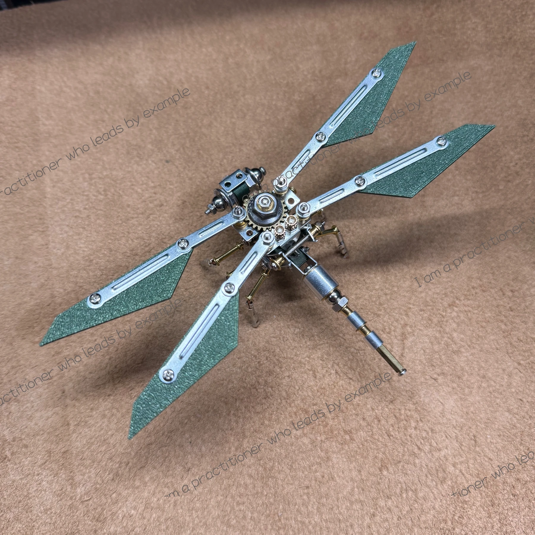 

Steampunk insect mechanical dragonfly creative handmade DIY decompression toy birthday gift