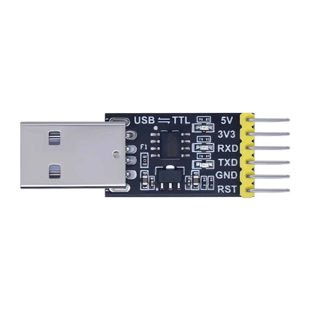 Ch340n módulo ch340 downloader usb-à-ttl cabo de download single-chip microcomputador porta serial baixar