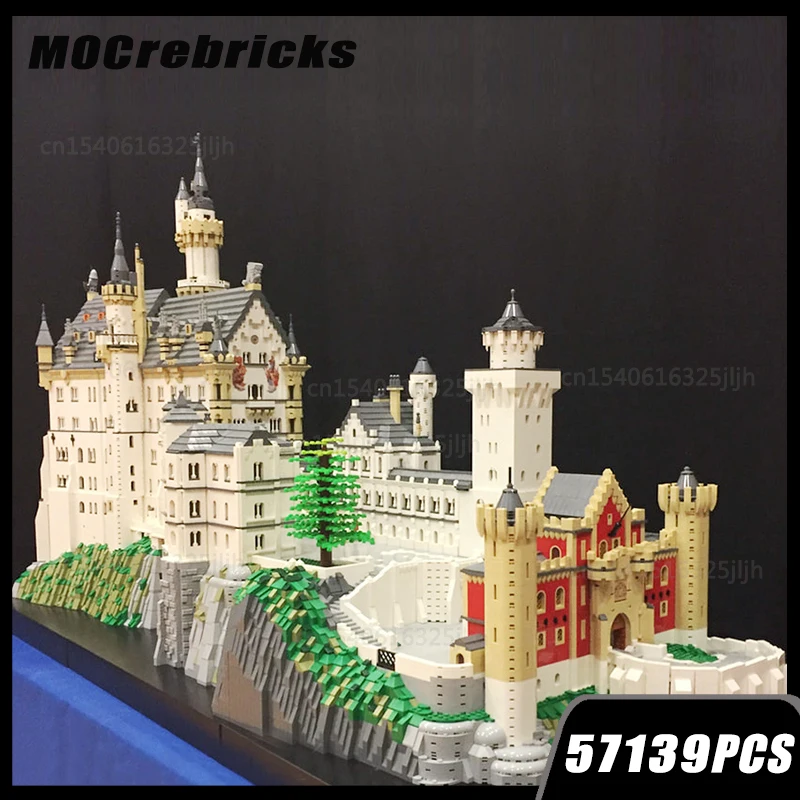 MOC Building Block UCS Modula Castle Architecture Technology DIY Model Assembly Collection Experts Education Brick Toys of Gifts