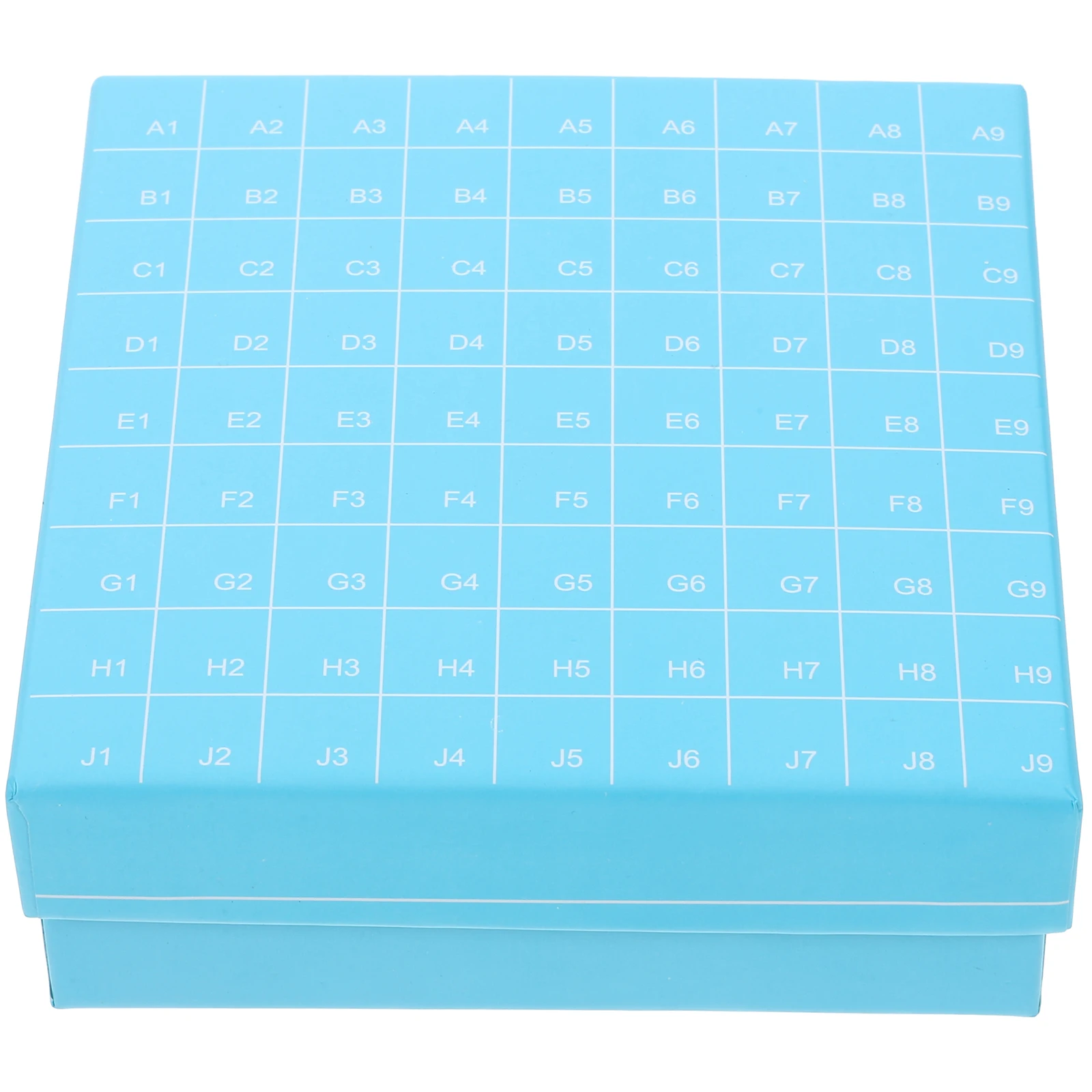 

Tube 81 Wells Microcentrifuge Storage Tube Storage Box For Freezer Holder Lab Freezer Paper Plastic Material