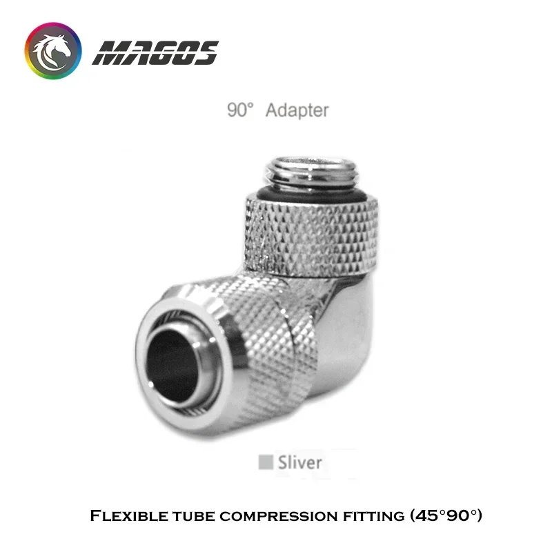 Soft Tube Connector+Angled 45 90 Degree G1/4  9.5*12.7MM 3/8