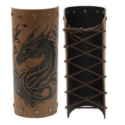 Embossing Arm Gauntlets Rock and Roll Arm Guard RolePlaying Costume Arm Bracers Dropshipping