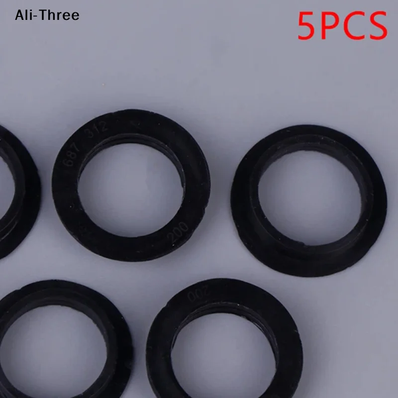 5Pcs Car Reversing Radar Rubber Sleeve Rubber Ring For Parking Sensor Bumper Object Sensor 9663821577 9196705 25961317 Etc