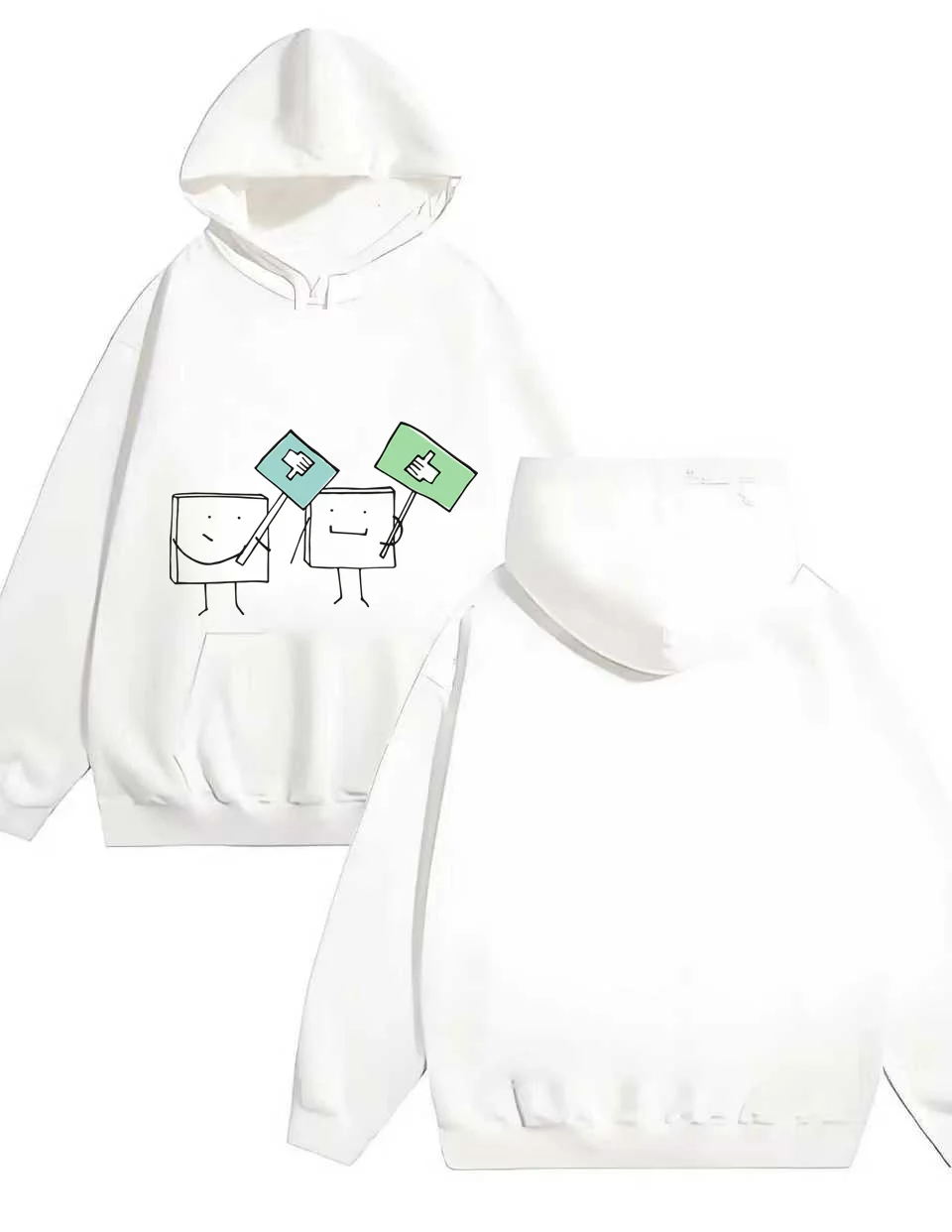 A moletom com capuz resistente da marca 2025 New Trend Y2k 330G é para Halloween masculino e feminino com ou sem estampas