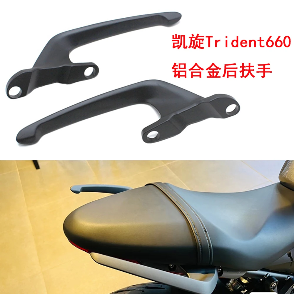 Motorcycle Accessories Passenger Rear Seat Grab Bar Handles Seat Hand Armrest Handle Rail For Triumph Trident 660 2021-2022