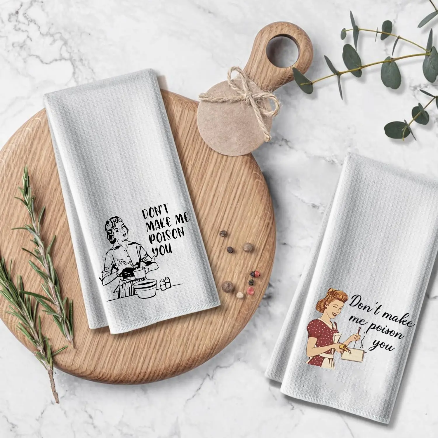 Funny Kitchen Towels, Funny Kitchen Golf Towels ,Super Absorbent Towels, Kitchen Decor, Golf Wedding Gifts, Gifts For Mom