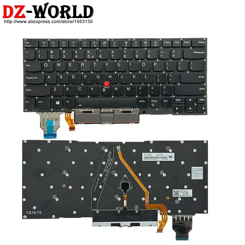 US TH TW KR HB IL Keyboard for Lenovo Thinkpad X1 Yoga 4th 5th Gen