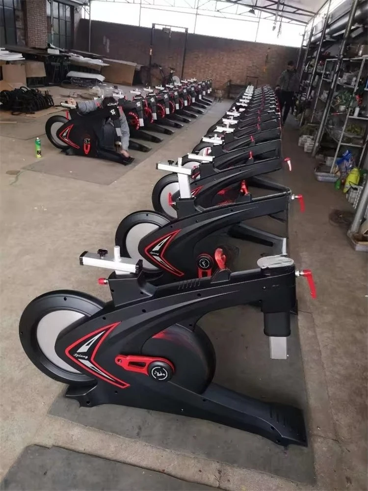 Fitness Strength Training Indoor Cardio Stationary White Color Spinning Bike Cardio Training Gym Bike With Flywheel for Gym