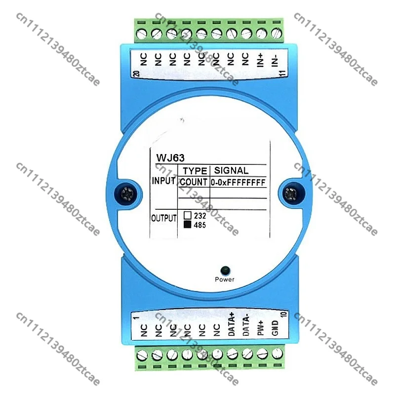 8CH DI DO PWM Output Counter Module ModbusRTU NPN PNP Industrial PLC Flowmeter Controller