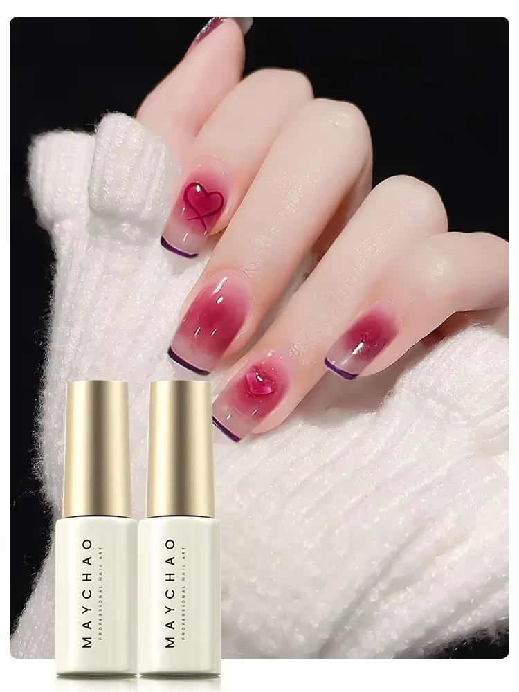 

MAYCHAO 5 мл Гель-лак для ногтей Все для маникюра Полуперманентные лаки Soak Off Gel UV LED Base Super Top Matte Coat Gel DIY Home