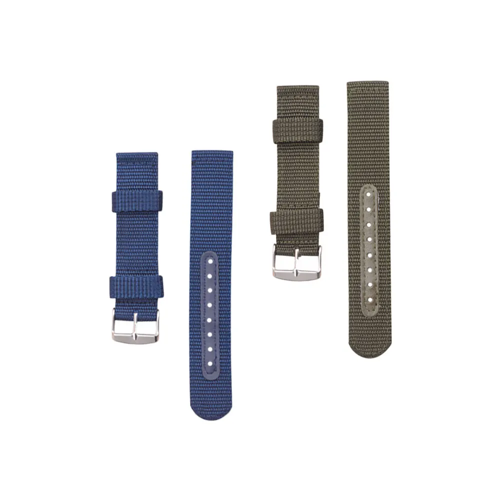

2 PCS Nylon Strap Intelligent Watch Sports Band Replacement Wrist Bands Wristband Man