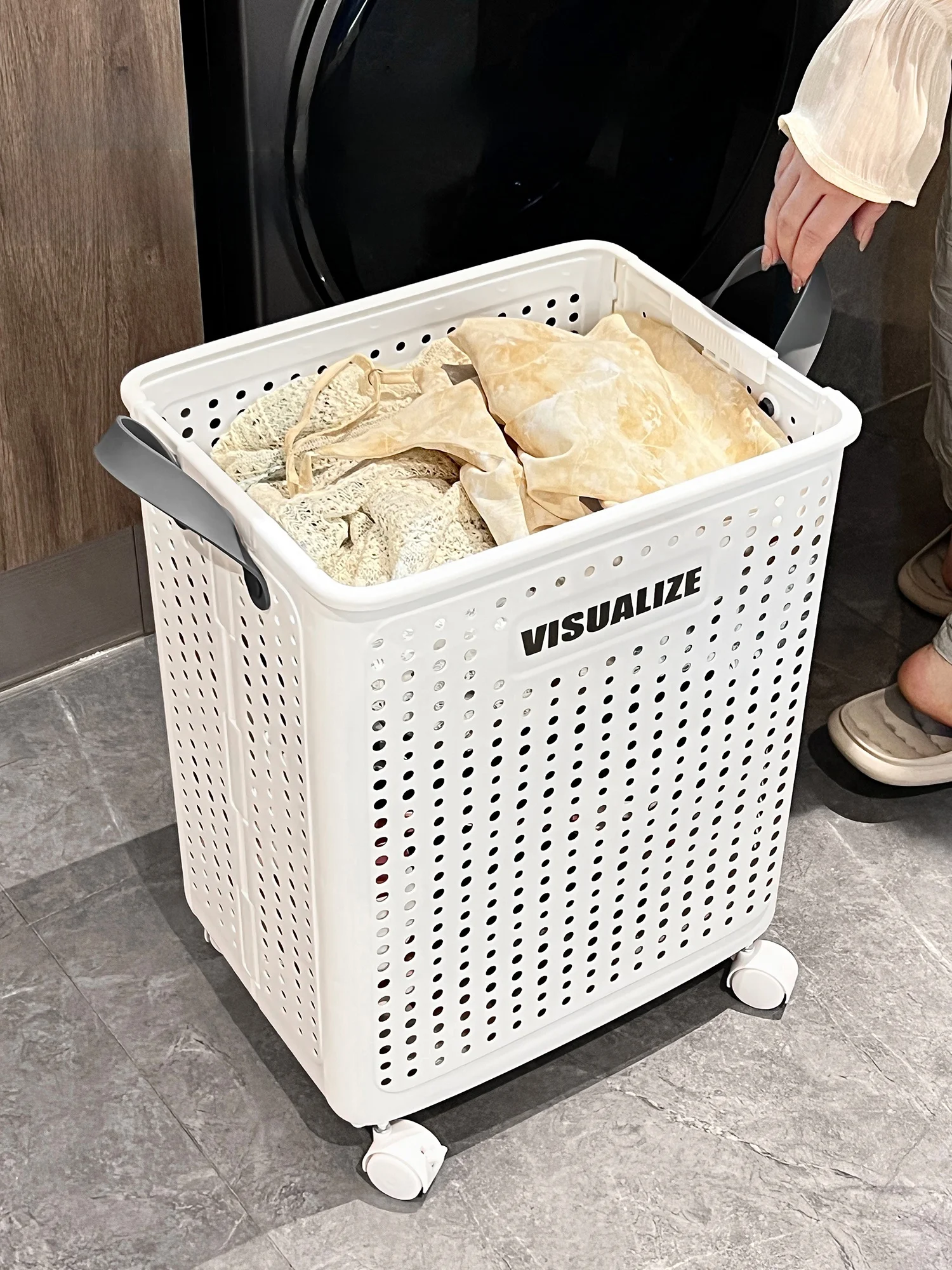 

Large Size Laundry Hamper Foldable Dir Clothes Basket Ele Home Use Laundry Storage Basket Merries Faion Workop